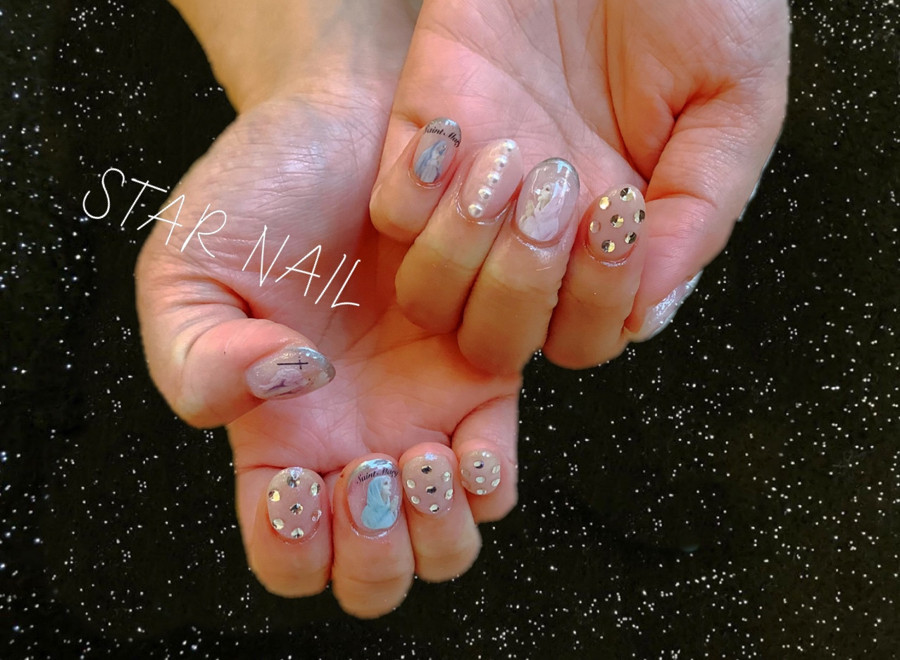 聖母マリア様のネイル〜表参道でカスタム風水ネイルができるネイルサロン☆STAR NAIL☆のブログ〜